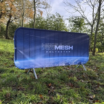 Airmesh Polyester Crowd Barrier - Front